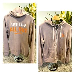 Vuori Orangetheory Full Zip Hoodie- Size L